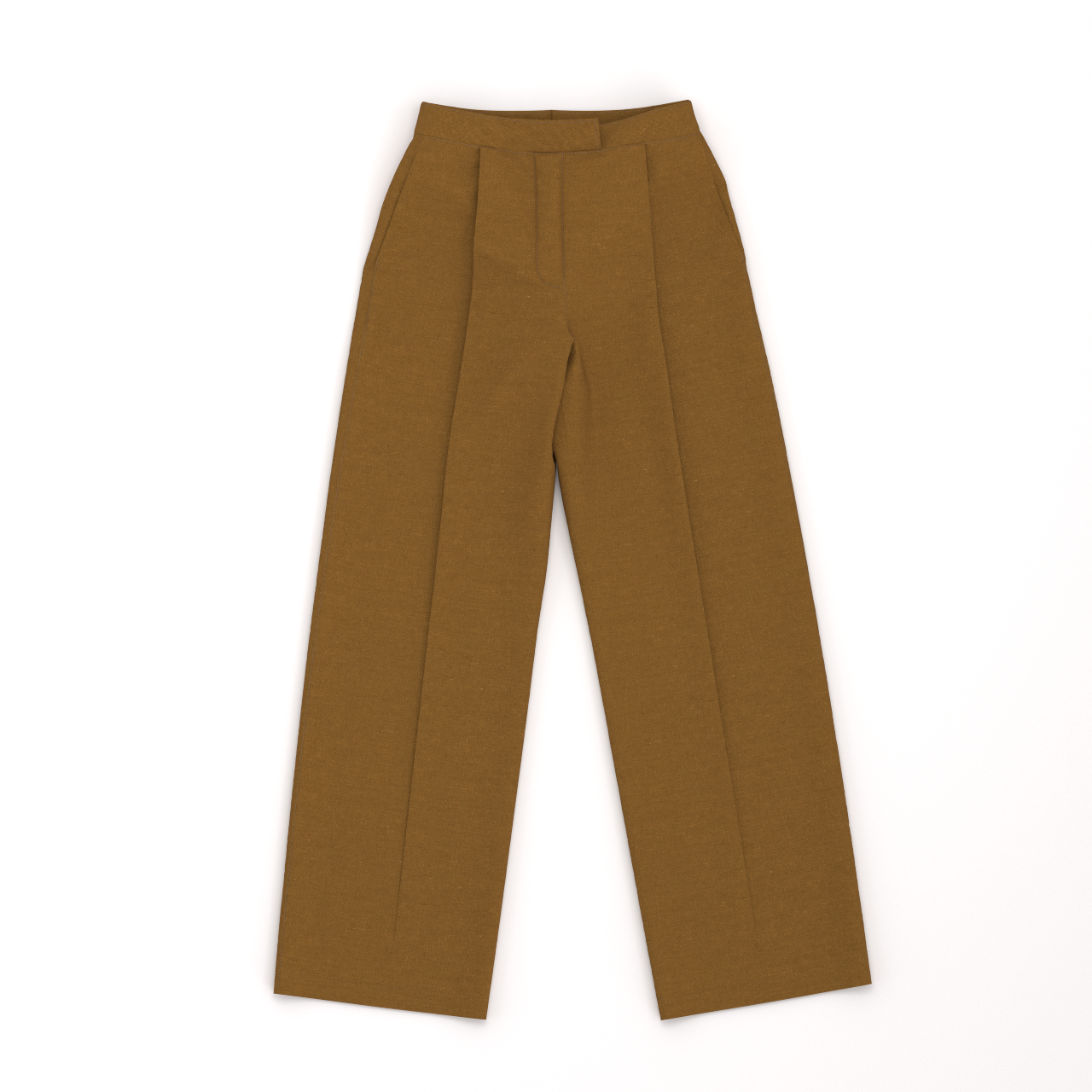 Patrón Pantalón Baggy Mostaza