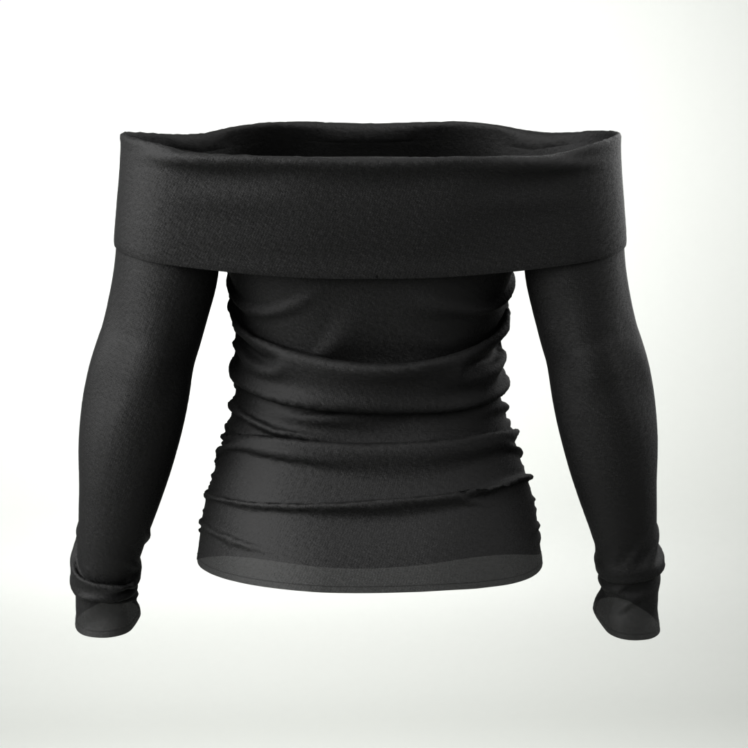Patrón de Mesh Blouse para Dama