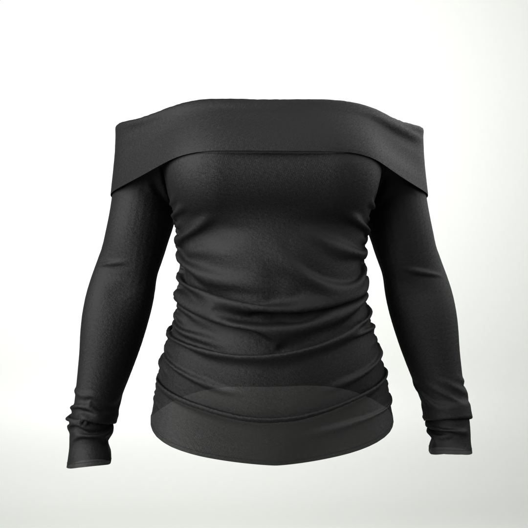 Patrón de Mesh Blouse para Dama