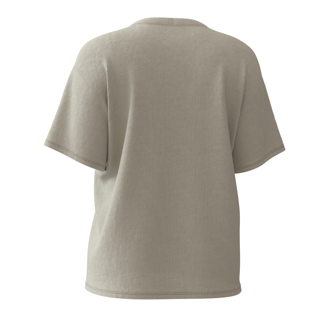 T-shirt Blanca Básica Oversize