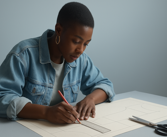 ¿Cómo Hacer Patrones de Costura Físicos?