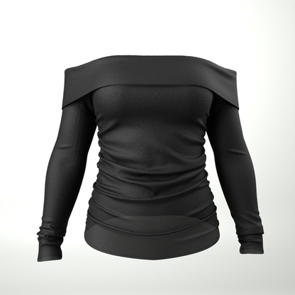 Patrón de Mesh Blouse para Dama